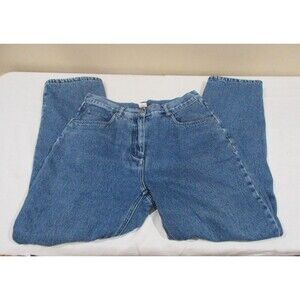 Woolrich Insulated Jeans Women 12 Dark Denim 1435 Straight